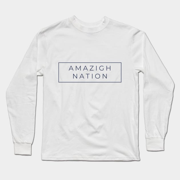 Amazigh Nation Long Sleeve T-Shirt by Purely Moroccan